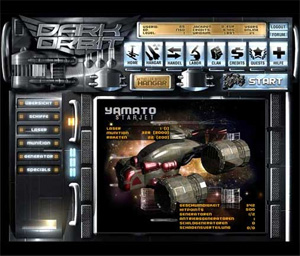 Spiele f&uuml;r Deinen browser im Internet das Weltraum Spiel.